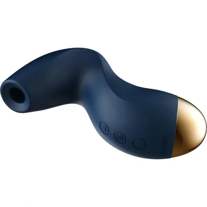 Мембранно-вакуумный клиторальный стимулятор SVAKOM PULSE PURE темно-синий S117-Dark Blue Мембранно-вакуумный клиторальный стимулятор SVAKOM PULSE PURE темно-синий S117-Dark Blue